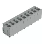 Złączka do płytek drukowanych 4 mm² RM 7,5 mm 9-bieg, szara 2624-3309
