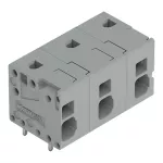 Złączka do płytek drukowanych 4 mm² raster 11,5mm 3-bieg, szara 2624-1503