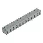 Złączka do płytek drukowanych 4 mm² raster 11,5mm 12-bieg, szara 2624-1512