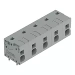 Złączka do płytek drukowanych 4 mm² raster 11,5mm 4-bieg, czarny