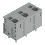 Złączka do płytek drukowanych 4 mm² raster 11,5mm 3-bieg, szara 2624-3503