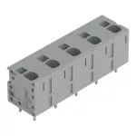 Złączka do płytek drukowanych 4 mm² raster 11,5mm 5-bieg, szara 2624-3505
