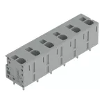 Złączka do płytek drukowanych 4 mm² raster 11,5mm 6-bieg, szara 2624-3506