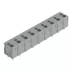 Złączka do płytek drukowanych 4 mm² raster 11,5mm 9-bieg, szara 2624-3509