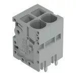 Złączka do płytek drukowanych 6 mm² RM 7,5 mm 2-bieg, szara 2626-3102