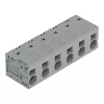 Złączka do płytek drukowanych 6 mm² RM 12,5 mm 6-bieg, szara 2626-1356