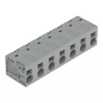 Złączka do płytek drukowanych 6 mm² RM 12,5 mm 7-bieg, szara 2626-1357