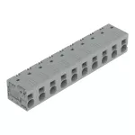 Złączka do płytek drukowanych 6 mm² RM 12,5 mm 10-bieg, szara 2626-1360