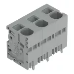 Złączka do płytek drukowanych 6 mm² RM 12,5 mm 3-bieg, szara 2626-3353
