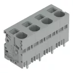 Złączka do płytek drukowanych 6 mm² RM 12,5 mm 4-bieg, szara 2626-3354