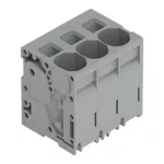Złączka do płytek drukowanych 16 mm² RM 10 mm 3-bieg, szara 2636-3103/020-000