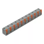 Złączka do płytek drukowanych dźwignia 1,5 mm² raster 11,5mm 11-bieg, szara 2601-3511