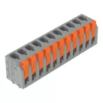 Złącze do PCB dźwignia 2,5 mm² raster 5 mm 11-bieg., szary