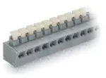 Złącze 2-przewodowe do PCB przycisk 0,75 mm² RASTER 5/5,08 mm 10-bieg., szary