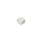 1-przewodowe gniazdo CAGE CLAMP®, pełna ochrona przed błędnym wetknięciem, jasnoszary 734-103
