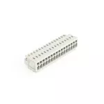 1-przewodowe gniazdo CAGE CLAMP®, pełna ochrona przed błędnym wetknięciem, jasnoszary 734-116
