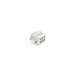 1-przewodowe gniazdo CAGE CLAMP®, pełna ochrona przed błędnym wetknięciem, jasnoszary 734-103/107-000