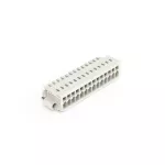 1-przewodowe gniazdo CAGE CLAMP®, pełna ochrona przed błędnym wetknięciem, jasnoszary 734-114/107-000