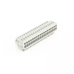 1-przewodowe gniazdo CAGE CLAMP®, pełna ochrona przed błędnym wetknięciem, jasnoszary 734-118/008-000