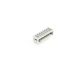 Wtyk THT 1.0 x 1.0 mm solder pin konstrukcja kątowa, jasnoszary 734-168