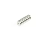 Wtyk THT 1.0 x 1.0 mm solder pin konstrukcja kątowa, jasnoszary 734-171