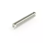 Wtyk THT Pin lutowniczy 1,0 x 1,0 mm konstrukcja prosta, jasnoszary 734-150