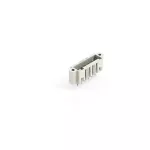 Wtyk THT Pin lutowniczy 1,0 x 1,0 mm konstrukcja prosta, jasnoszary 734-136/108-000