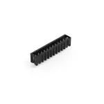 Wtyk THR Pin lutowniczy 1,0 x 1,0 mm konstrukcja prosta, czarny 734-242/105-604