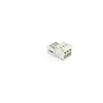 Wtyk 1-przewodowy CAGE CLAMP®, pełna ochrona przed błędnym wetknięciem, jasnoszary 734-303
