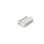 Wtyk 1-przewodowy CAGE CLAMP®, pełna ochrona przed błędnym wetknięciem, jasnoszary 734-308