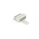Wtyk 1-przewodowy CAGE CLAMP®, pełna ochrona przed błędnym wetknięciem, jasnoszary 734-307/033-000