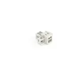 Wtyk 1-przewodowy CAGE CLAMP®, pełna ochrona przed błędnym wetknięciem, jasnoszary 734-302/019-000