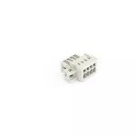 Wtyk 1-przewodowy CAGE CLAMP®, pełna ochrona przed błędnym wetknięciem, jasnoszary 734-304/019-000