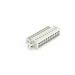 Wtyk 1-przewodowy CAGE CLAMP®, pełna ochrona przed błędnym wetknięciem, jasnoszary 734-312/019-000