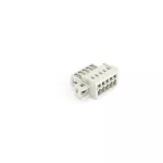 Wtyk 1-przewodowy CAGE CLAMP®, pełna ochrona przed błędnym wetknięciem, jasnoszary 734-305/019-000