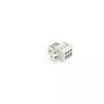 Wtyk 1-przewodowy CAGE CLAMP®, pełna ochrona przed błędnym wetknięciem, jasnoszary 734-303/019-000