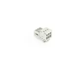 Wtyk 1-przewodowy CAGE CLAMP®, pełna ochrona przed błędnym wetknięciem, jasnoszary 734-303/018-000