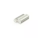 Wtyk 1-przewodowy CAGE CLAMP®, pełna ochrona przed błędnym wetknięciem, jasnoszary 734-309/109-000