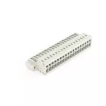 Wtyk 1-przewodowy CAGE CLAMP®, pełna ochrona przed błędnym wetknięciem, jasnoszary 734-318/109-000