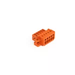 Wtyk 1-przewodowy CAGE CLAMP®, pełna ochrona przed błędnym wetknięciem. pomarańczowa 734-335/019-000