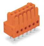 Gniazdo THT konstrukcja prosta raster 3,81 mm
