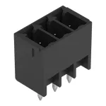 Wtyk THT Pin lutowniczy 0,8 x 0,8 mm konstrukcja prosta, czarny 714-133