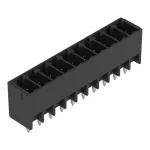 Wtyk THT Pin lutowniczy 0,8 x 0,8 mm konstrukcja prosta, czarny 714-140