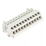 Gniazdo 1-przewodowe kątowe CAGE CLAMP®