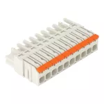 Gniazdo 1-przewodowe dźwignia Push-in CAGE CLAMP®