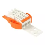 Gniazdo 1-przewodowe dźwignia Push-in CAGE CLAMP®