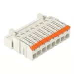 Wtyk 1-przewodowy dźwignia Push-in CAGE CLAMP®