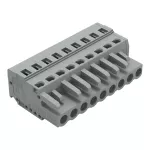 1-przewodowe gniazdo CAGE CLAMP®, szara 231-109/026-000