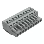 1-przewodowe gniazdo CAGE CLAMP®, szara 231-110/026-000