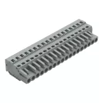 1-przewodowe gniazdo CAGE CLAMP®, szara 231-118/026-000
